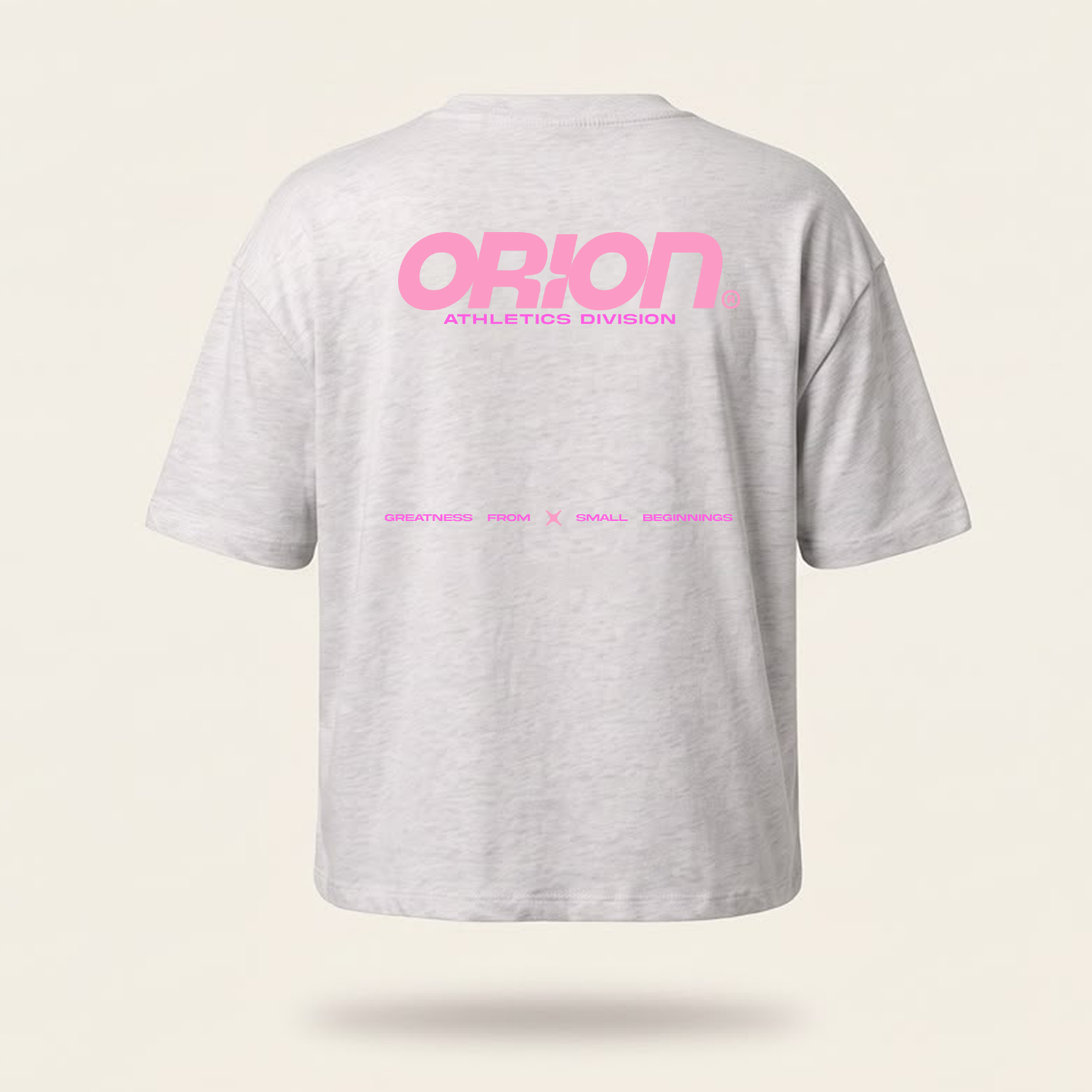 T-shirt CrossFit ORION Athletics boxy Octobre Rose back