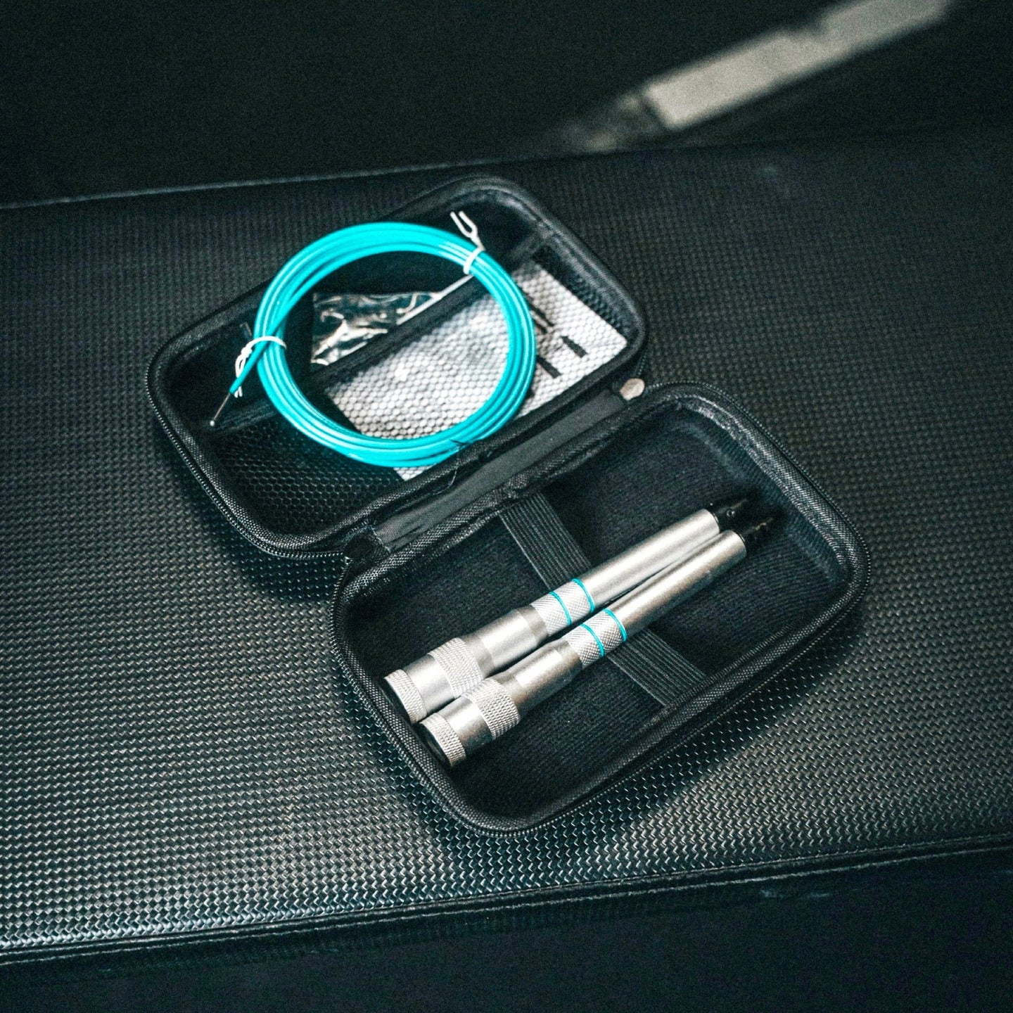 Corde à sauter CrossFit ORION Athletics APEX Rope turquoise package