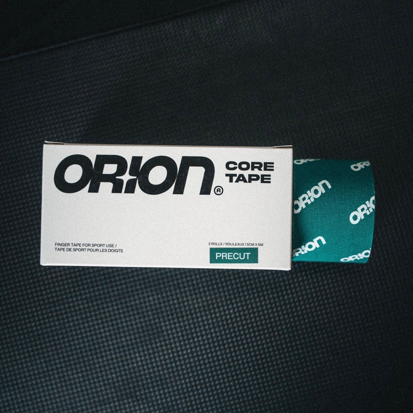 CrossFit finger tape ORION Athletics pré-découpé vert packaging