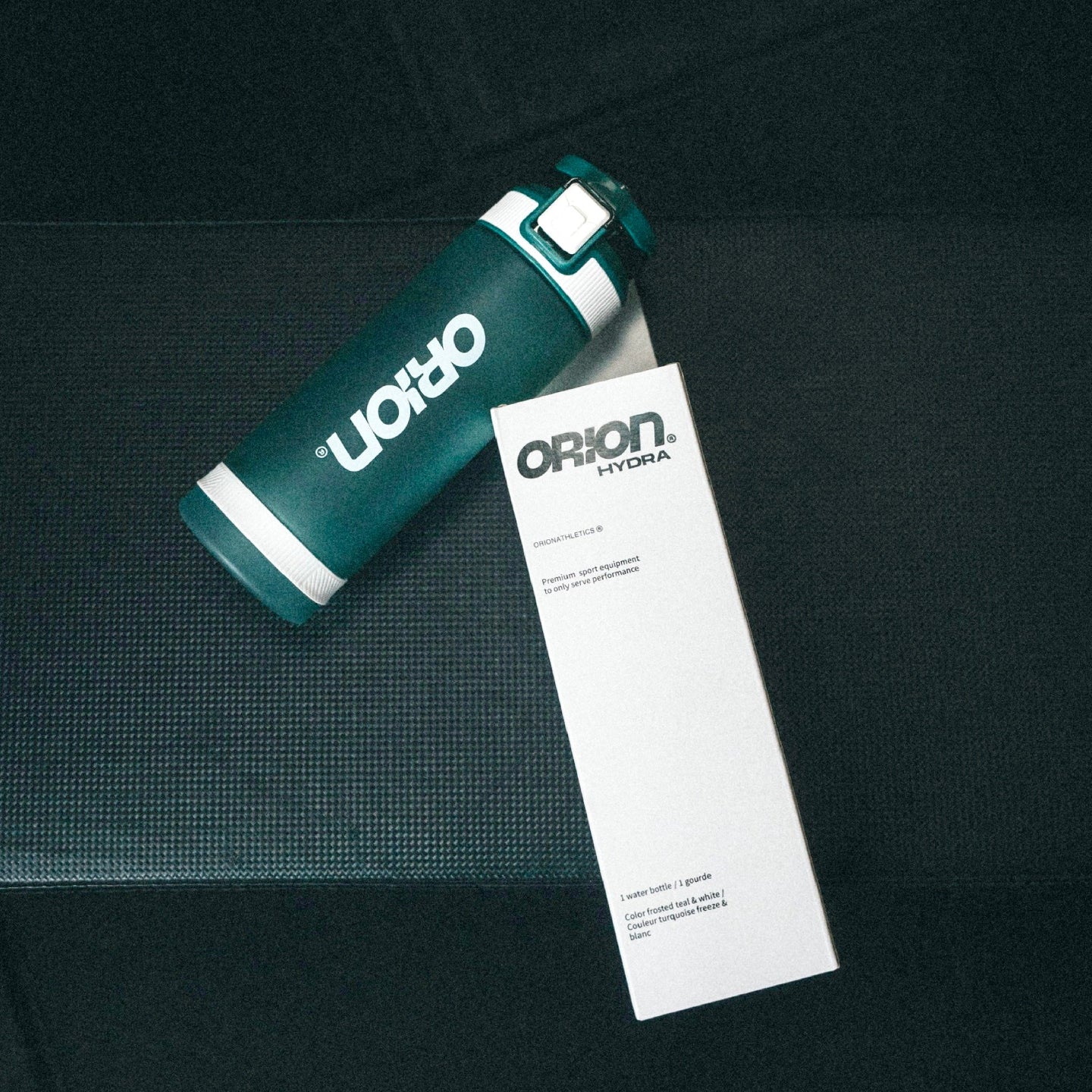 Gourde CrossFit ORION Athletics Hydra packaging