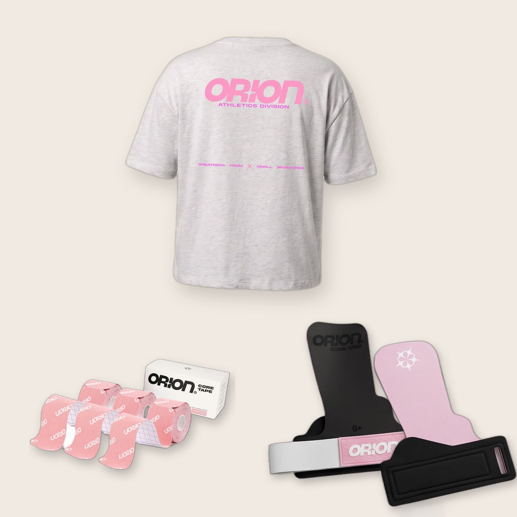 Pack Octobre Rose ORION Athletics - BOXY/CROP édition limitée